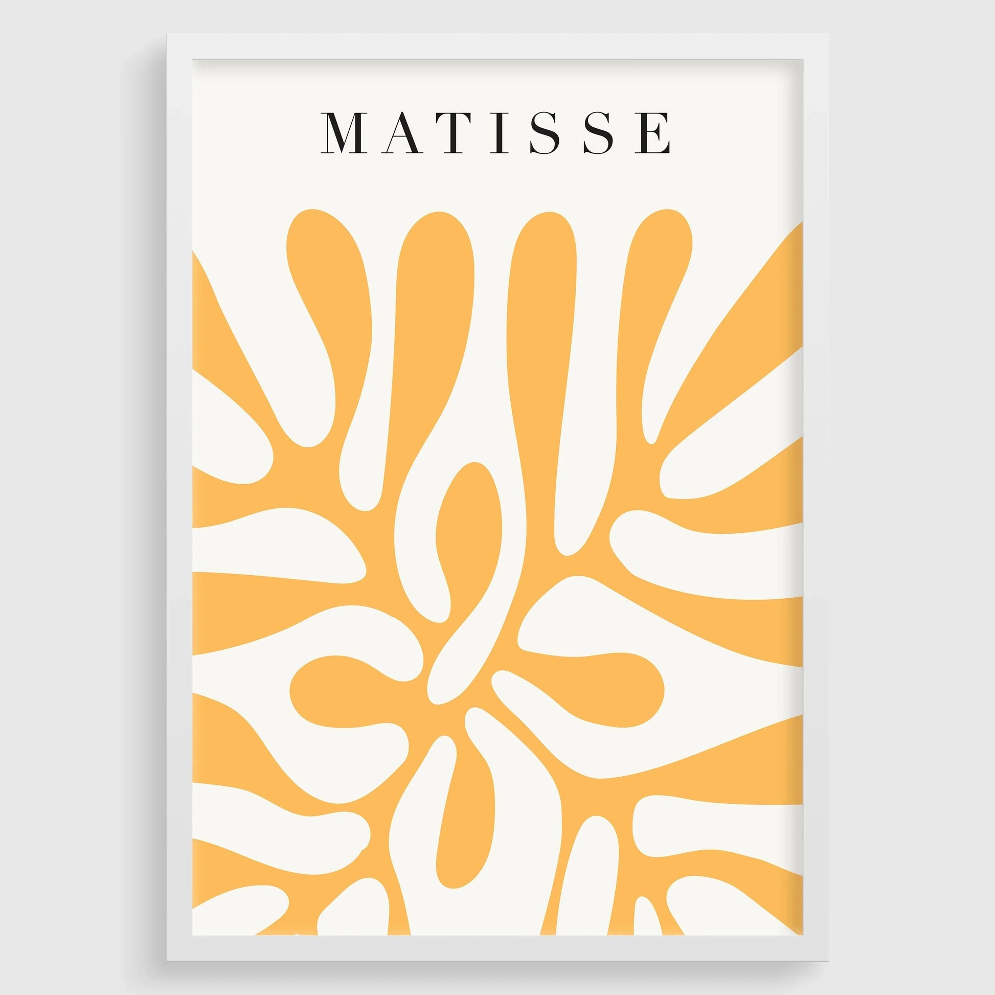 Henri Matisse - Cut-Outs in Yellow | Famous Art (available hand-framed or unframed)