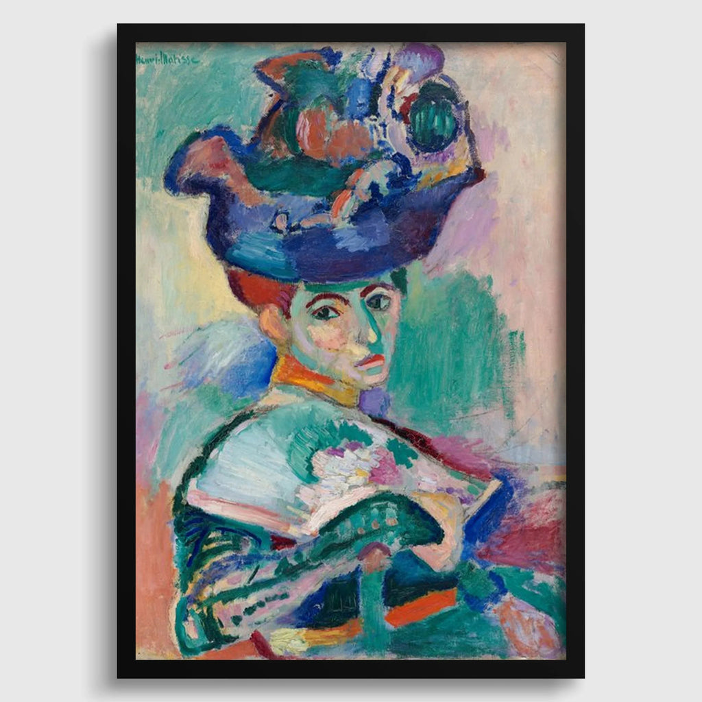 Henri Matisse - Woman with a Hat | Famous Art Madame Matisse (available handframed or unframed)