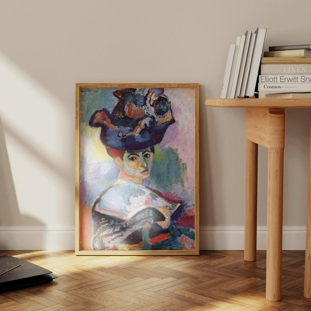 Henri Matisse - Woman with a Hat | Famous Art Madame Matisse (available handframed or unframed)