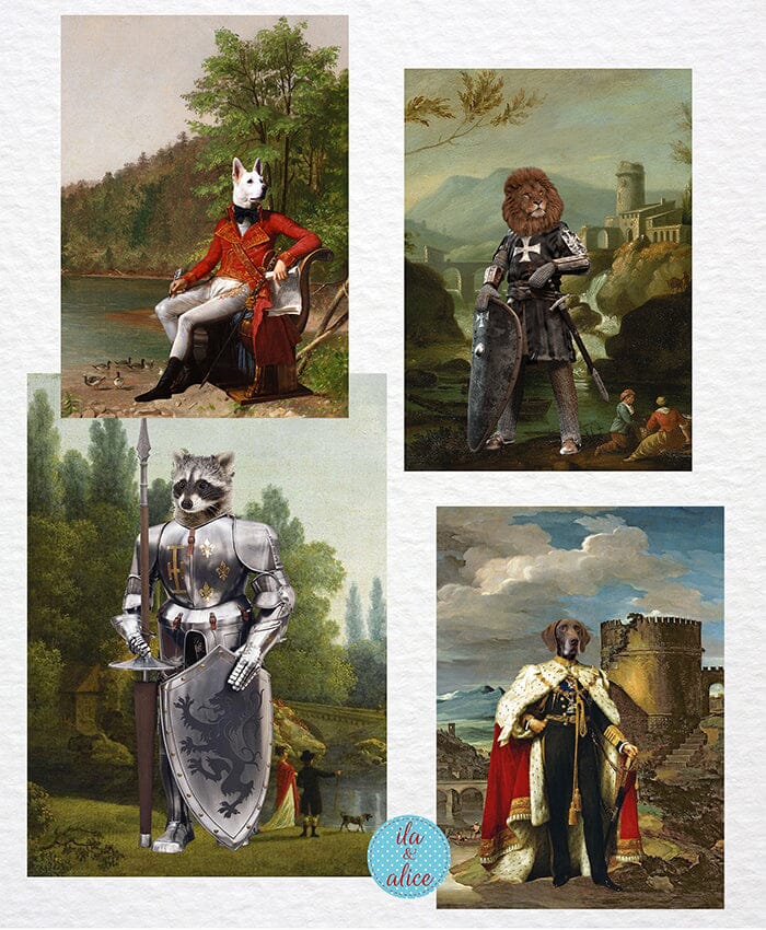 Gallant Gentleman Postcards