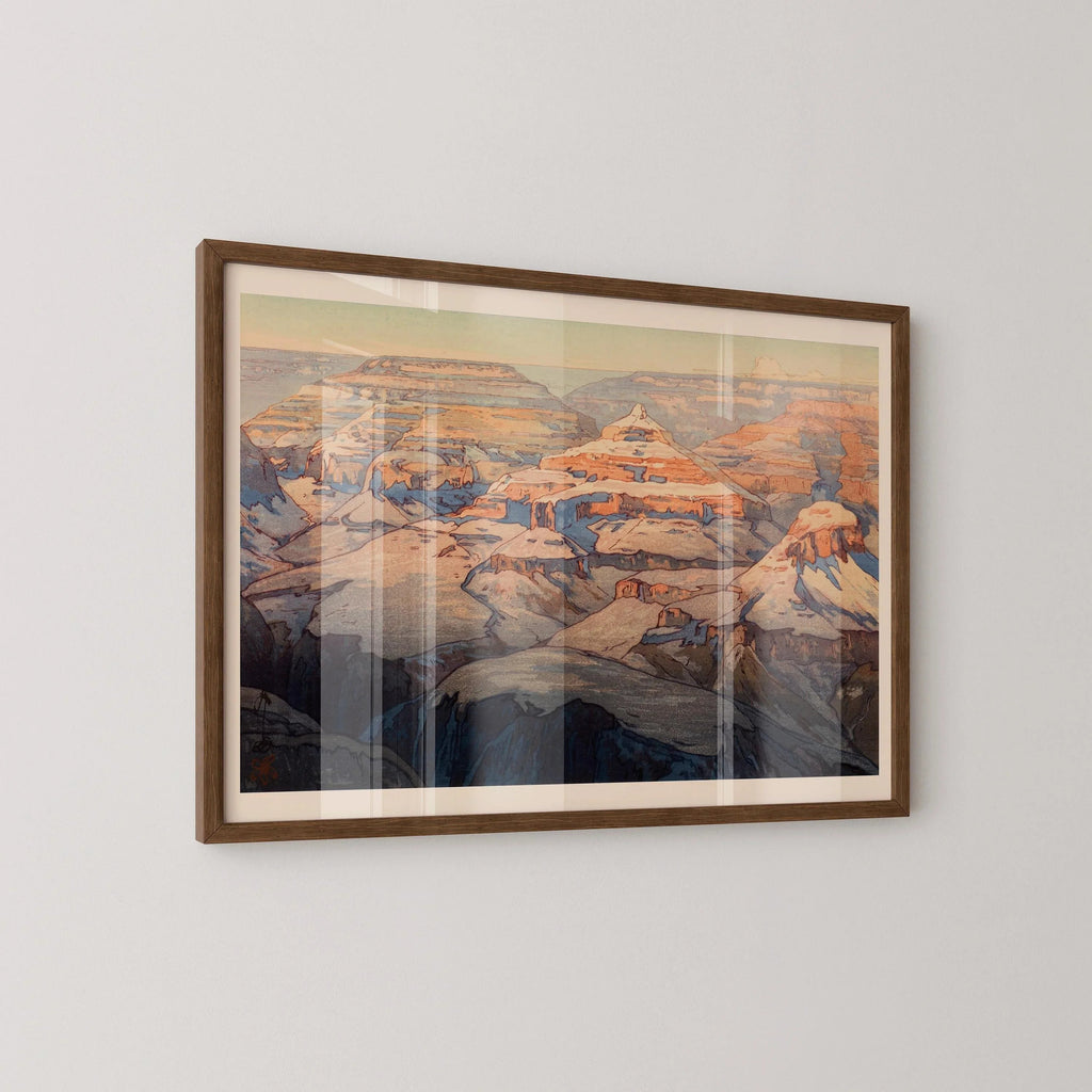 Hiroshi Yoshida - Le Grand Canyon - Estampe giclée : Art japonais ancien sur bois