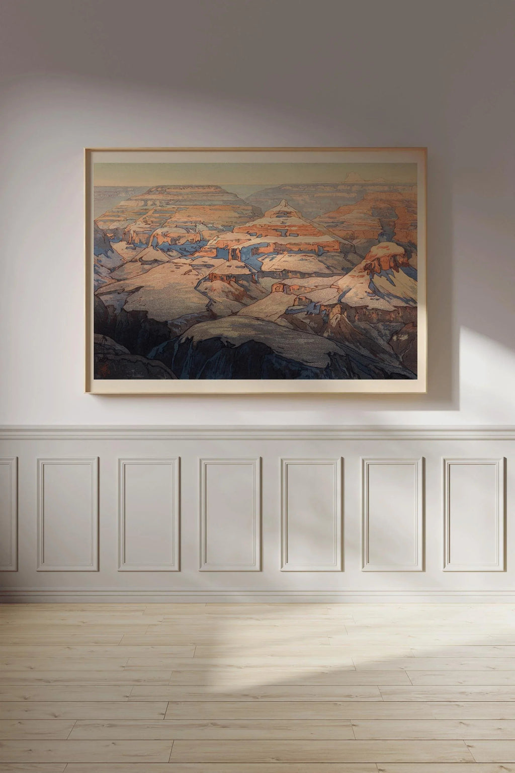 Hiroshi Yoshida - Le Grand Canyon - Estampe giclée : Art japonais ancien sur bois