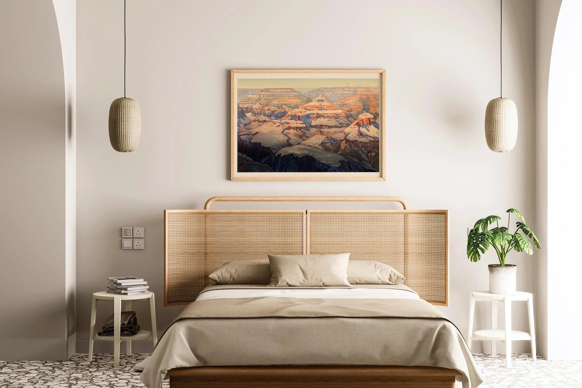 Hiroshi Yoshida - Le Grand Canyon - Estampe giclée : Art japonais ancien sur bois