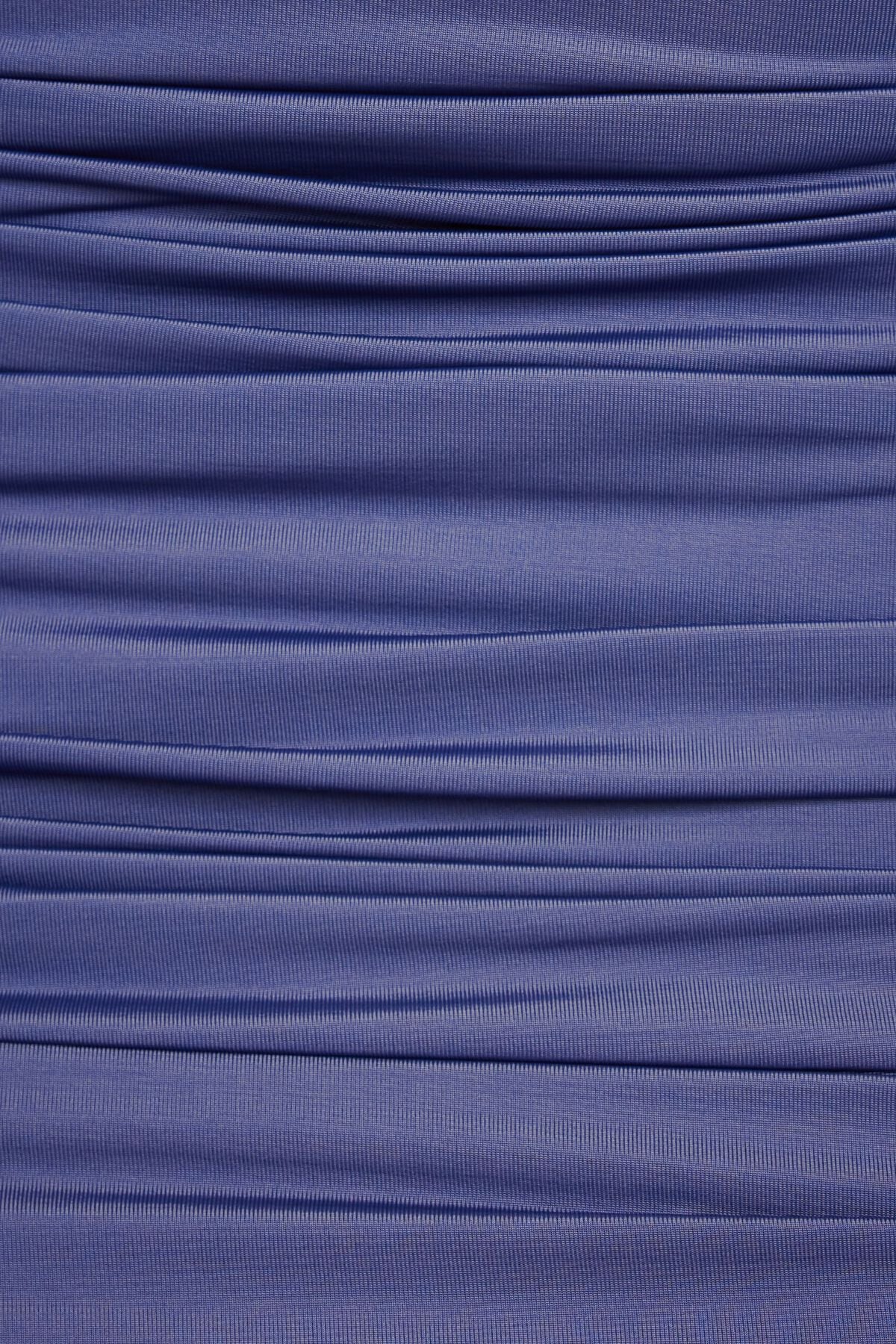 Robe mini tube drapée