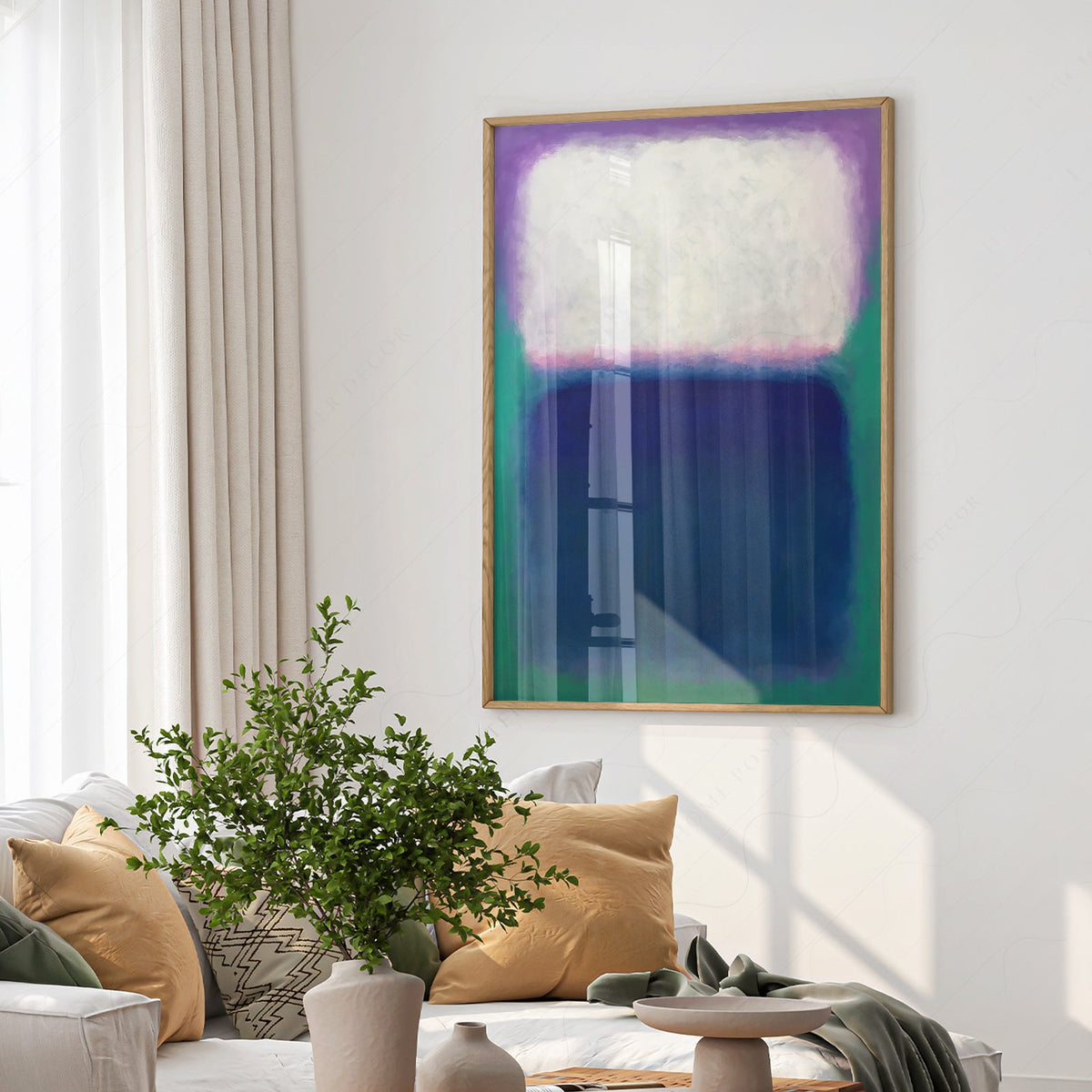 Mark Rothko Untitled Color Field Art Print – Abstract Expressionist Poster