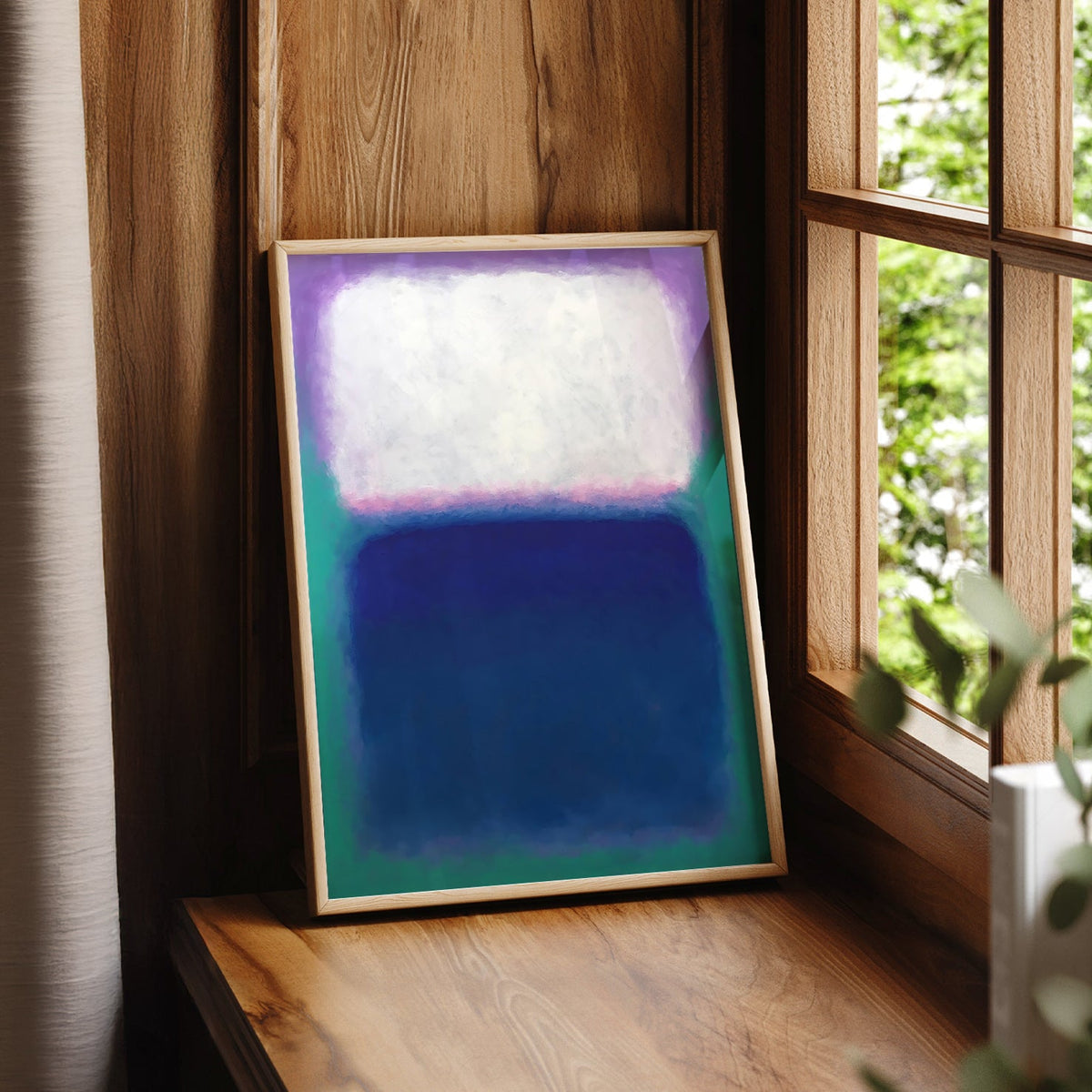 Mark Rothko Untitled Color Field Art Print – Abstract Expressionist Poster