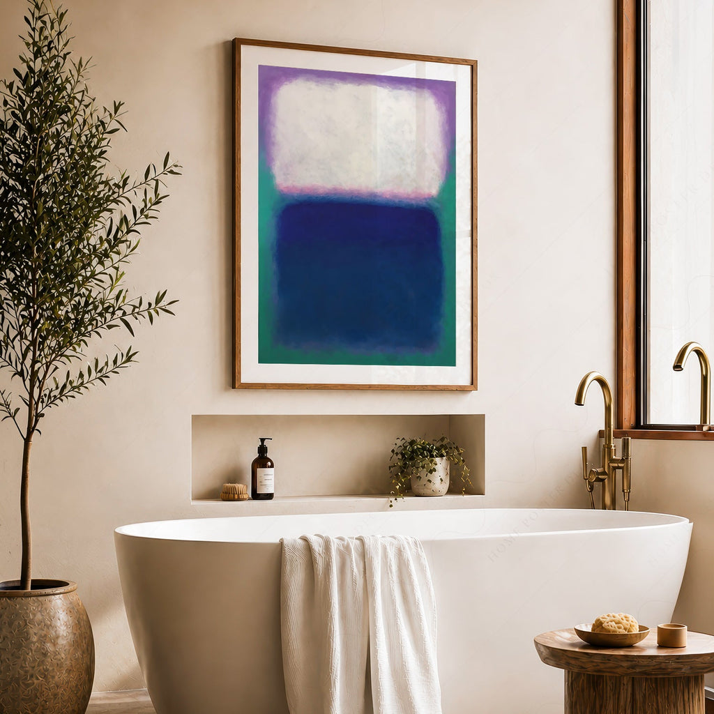 Mark Rothko Untitled Color Field Art Print – Abstract Expressionist Poster
