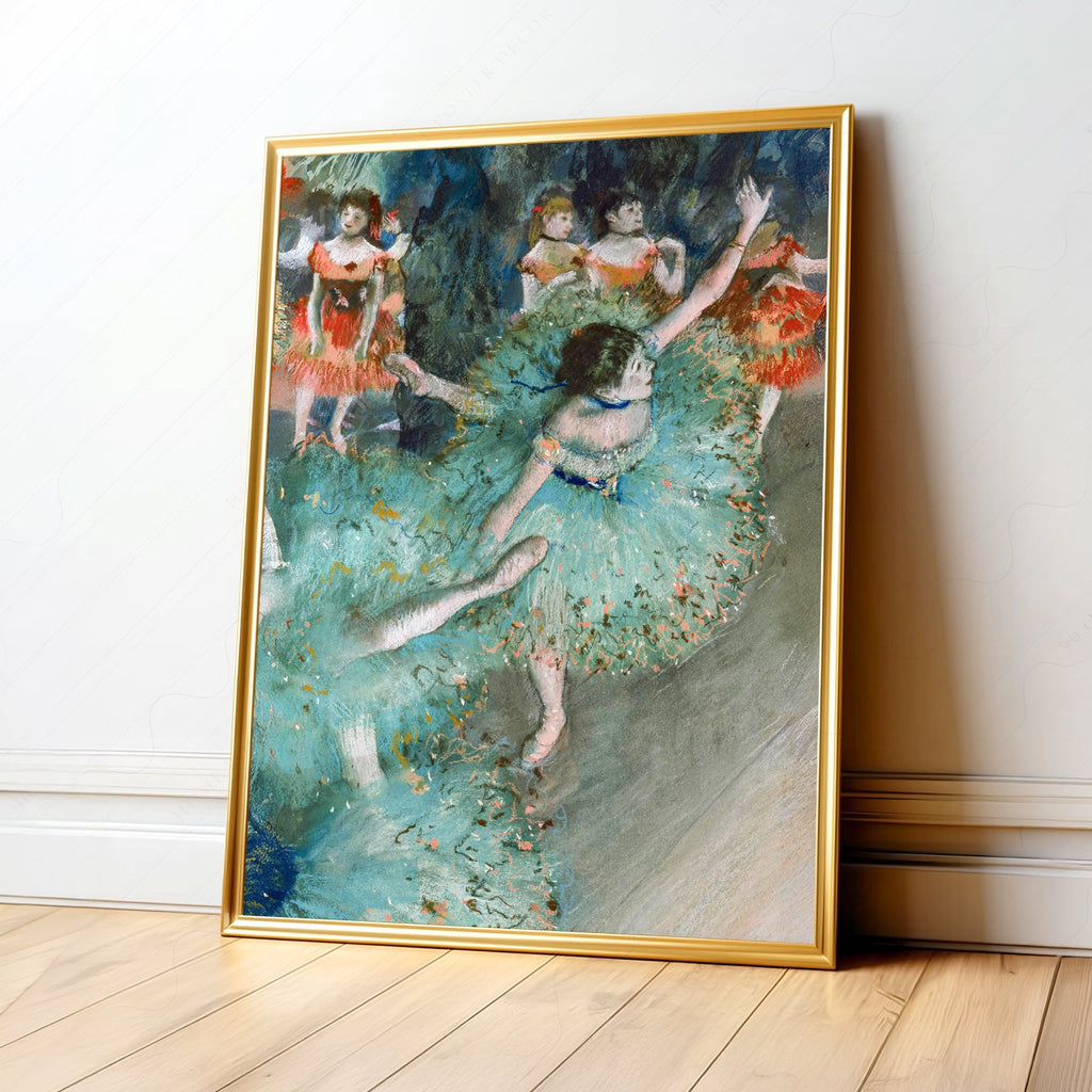 Edgar Degas Swaying Dancer Art Print – Impressionist Ballet Wall Poster