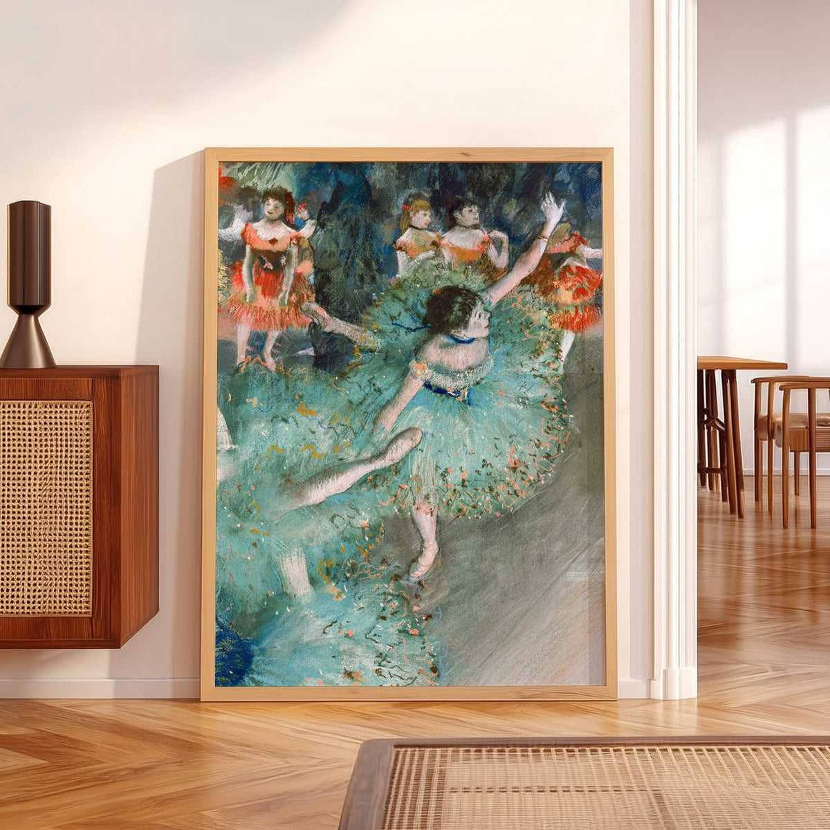 Edgar Degas Swaying Dancer Art Print – Impressionist Ballet Wall Poster
