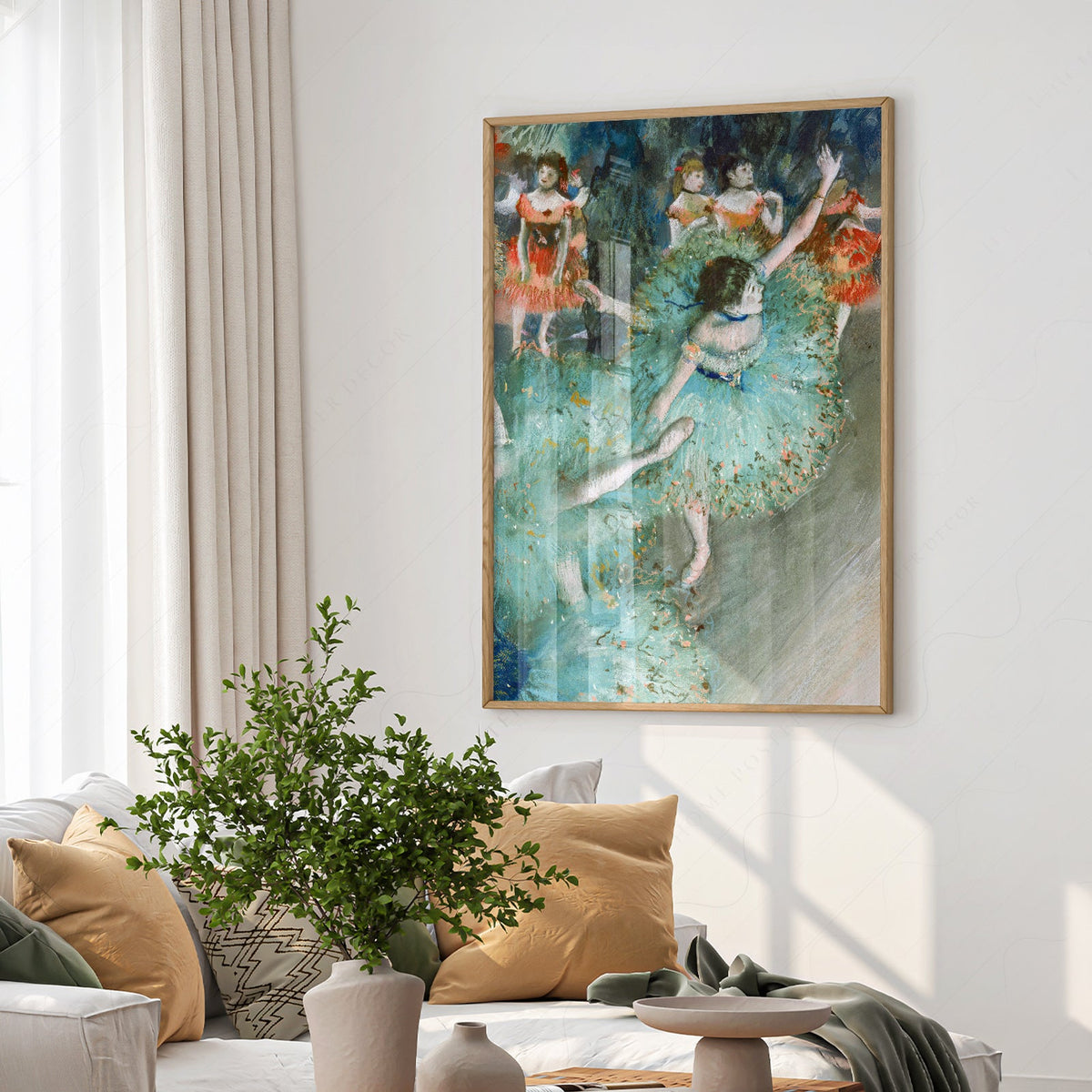 Edgar Degas Swaying Dancer Art Print – Impressionist Ballet Wall Poster