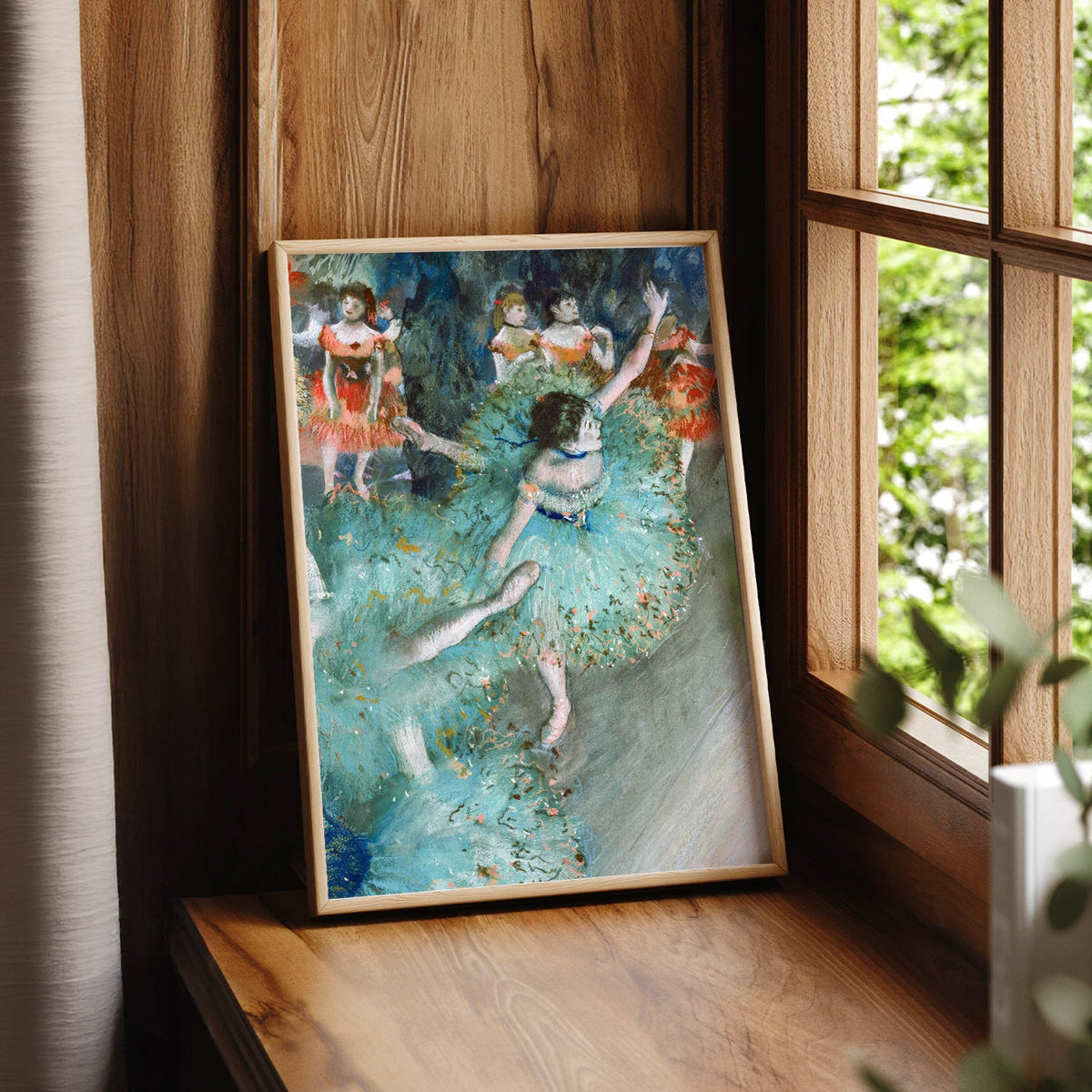 Edgar Degas Swaying Dancer Art Print – Impressionist Ballet Wall Poster