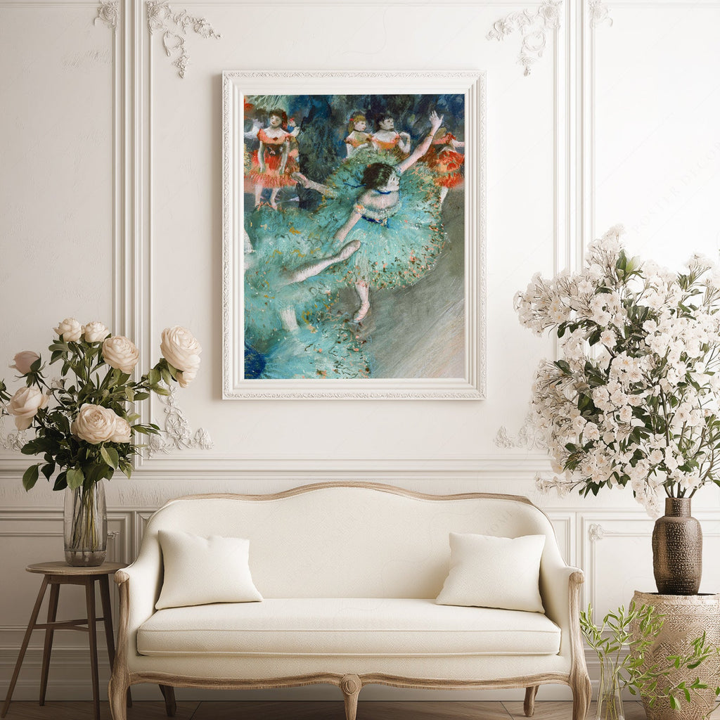 Edgar Degas Swaying Dancer Art Print – Impressionist Ballet Wall Poster
