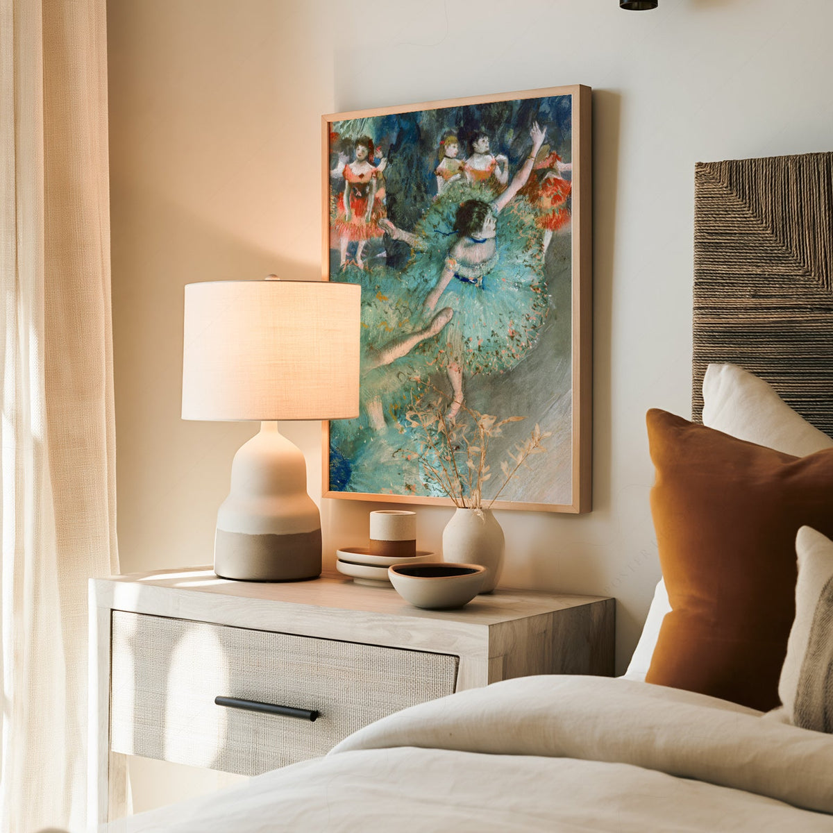 Edgar Degas Swaying Dancer Art Print – Impressionist Ballet Wall Poster