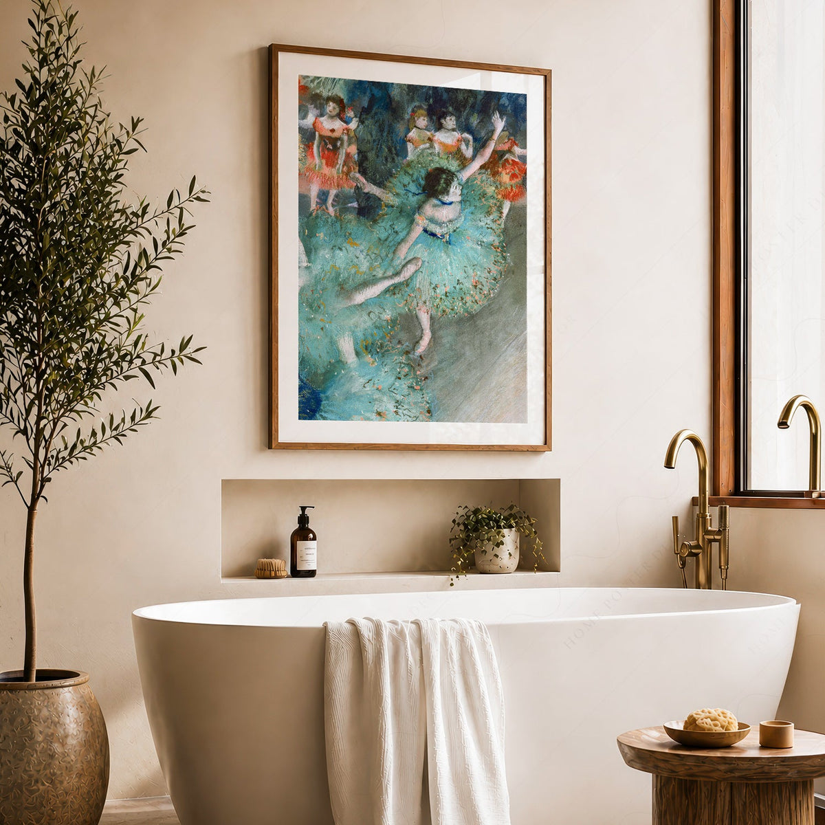 Edgar Degas Swaying Dancer Art Print – Impressionist Ballet Wall Poster