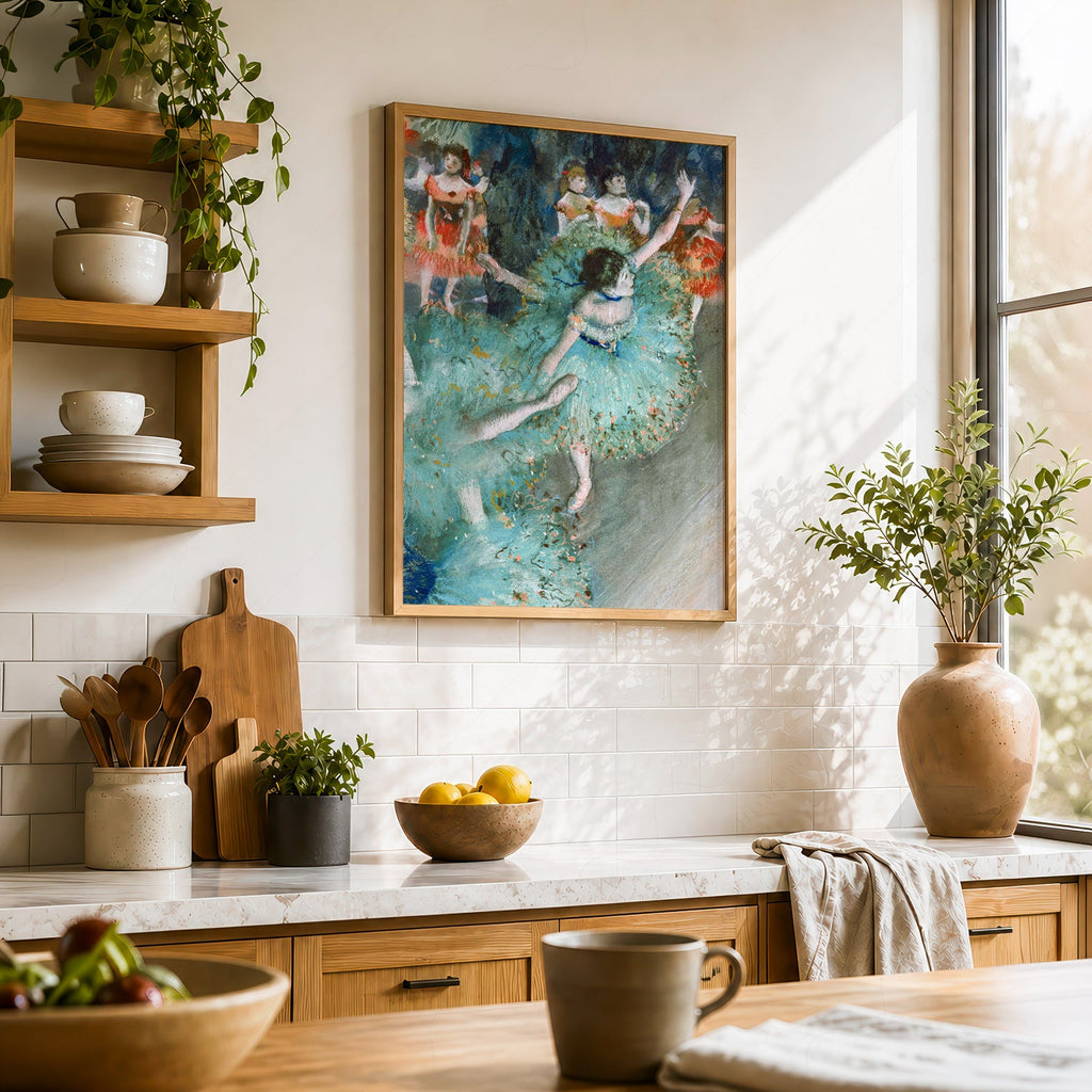 Edgar Degas Swaying Dancer Art Print – Impressionist Ballet Wall Poster