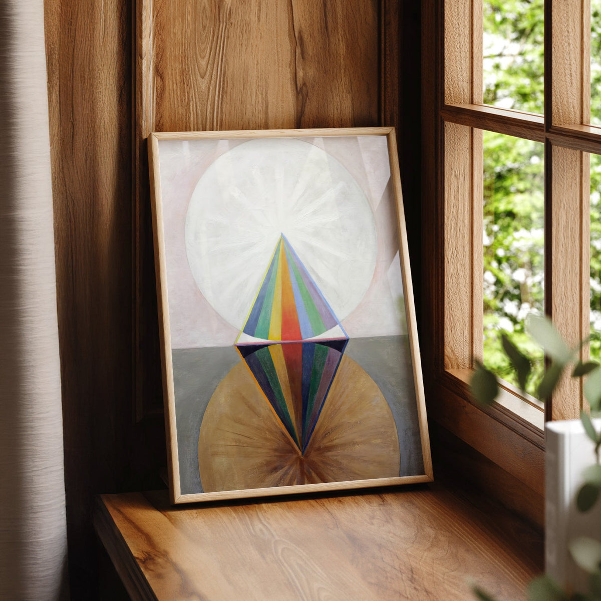Hilma af Klint Altarpiece No 1 Group X Print – Abstract Spiritual Art
