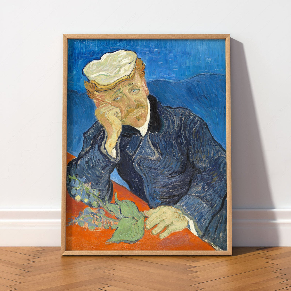 Vincent Van Gogh Portrait du Dr Gachet – Imprimé artistique, peinture célèbre pour mur