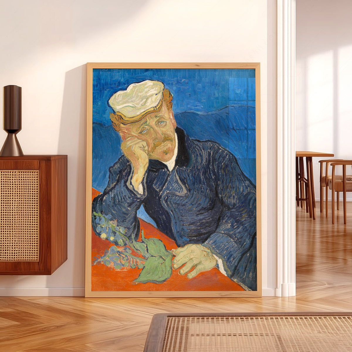 Vincent Van Gogh Portrait du Dr Gachet – Imprimé artistique, peinture célèbre pour mur