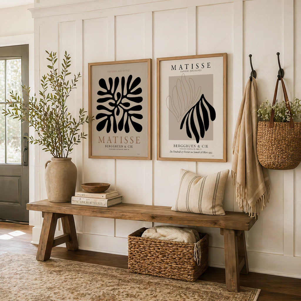 Henri Matisse Cut-Outs Set of 2 Prints – Papiers Découpés Wall Art