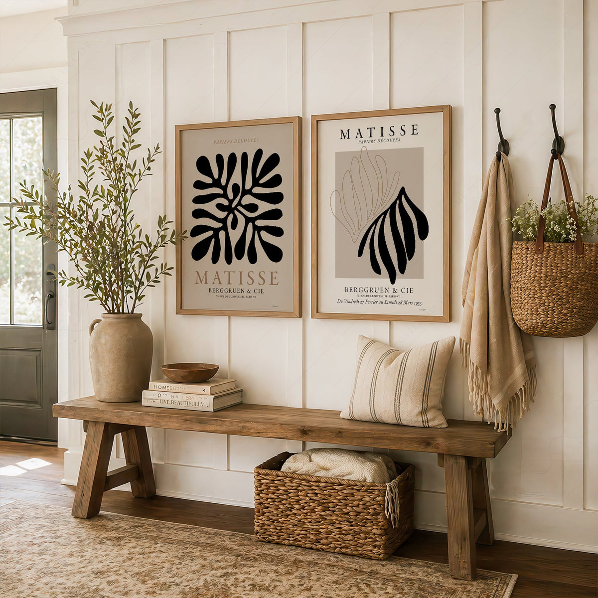 Henri Matisse Cut-Outs Set of 2 Prints – Papiers Découpés Wall Art
