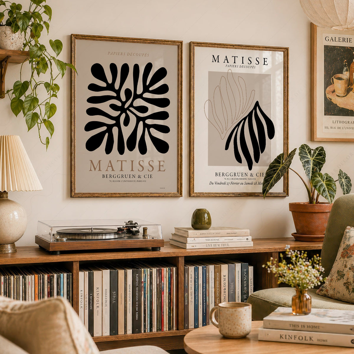 Henri Matisse Cut-Outs Set of 2 Prints – Papiers Découpés Wall Art