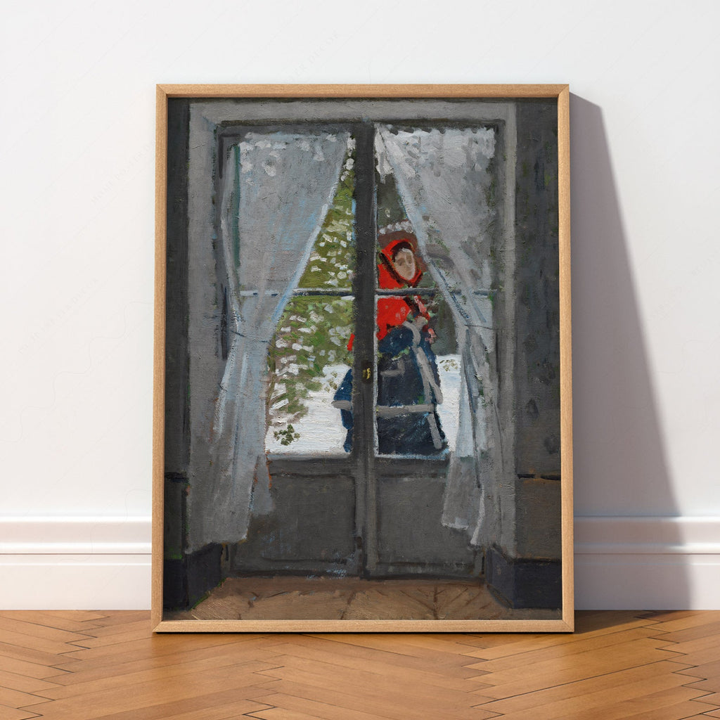Claude Monet The Red Kerchief - Museum Art Print