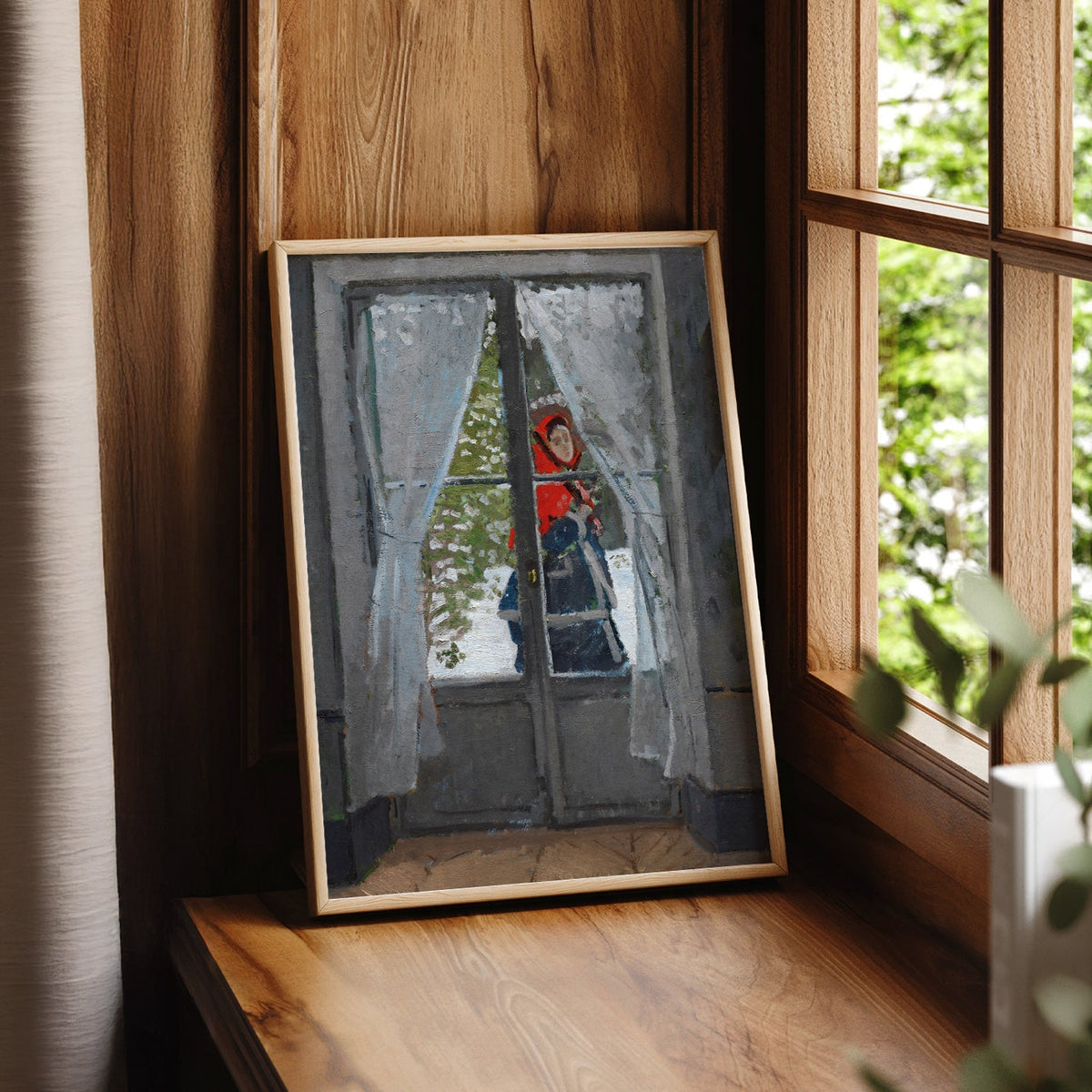 Claude Monet The Red Kerchief - Museum Art Print
