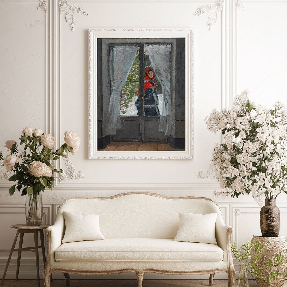 Claude Monet The Red Kerchief - Museum Art Print