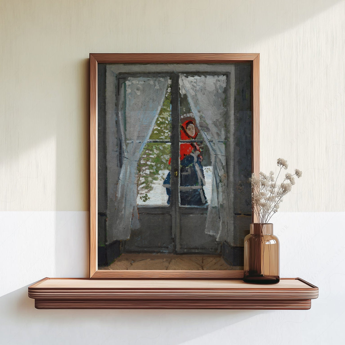 Claude Monet The Red Kerchief - Museum Art Print