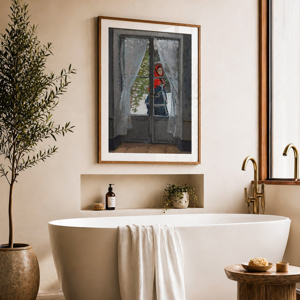 Claude Monet The Red Kerchief - Museum Art Print