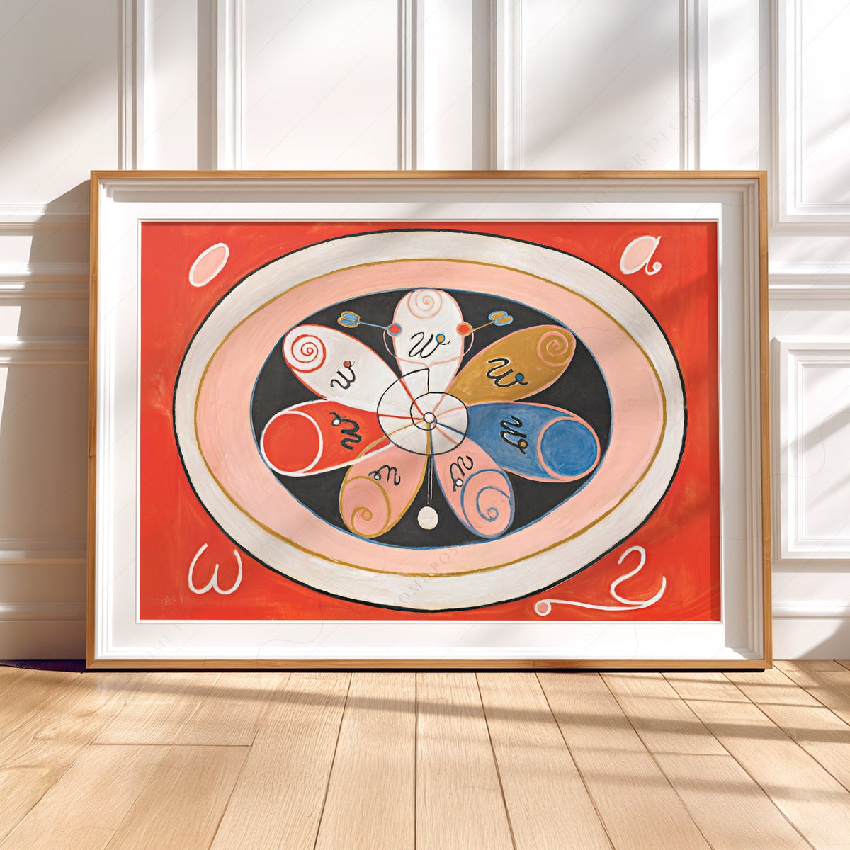 Hilma af Klint Evolution No. 15 Art Print – Abstract Spiritual Wall Art