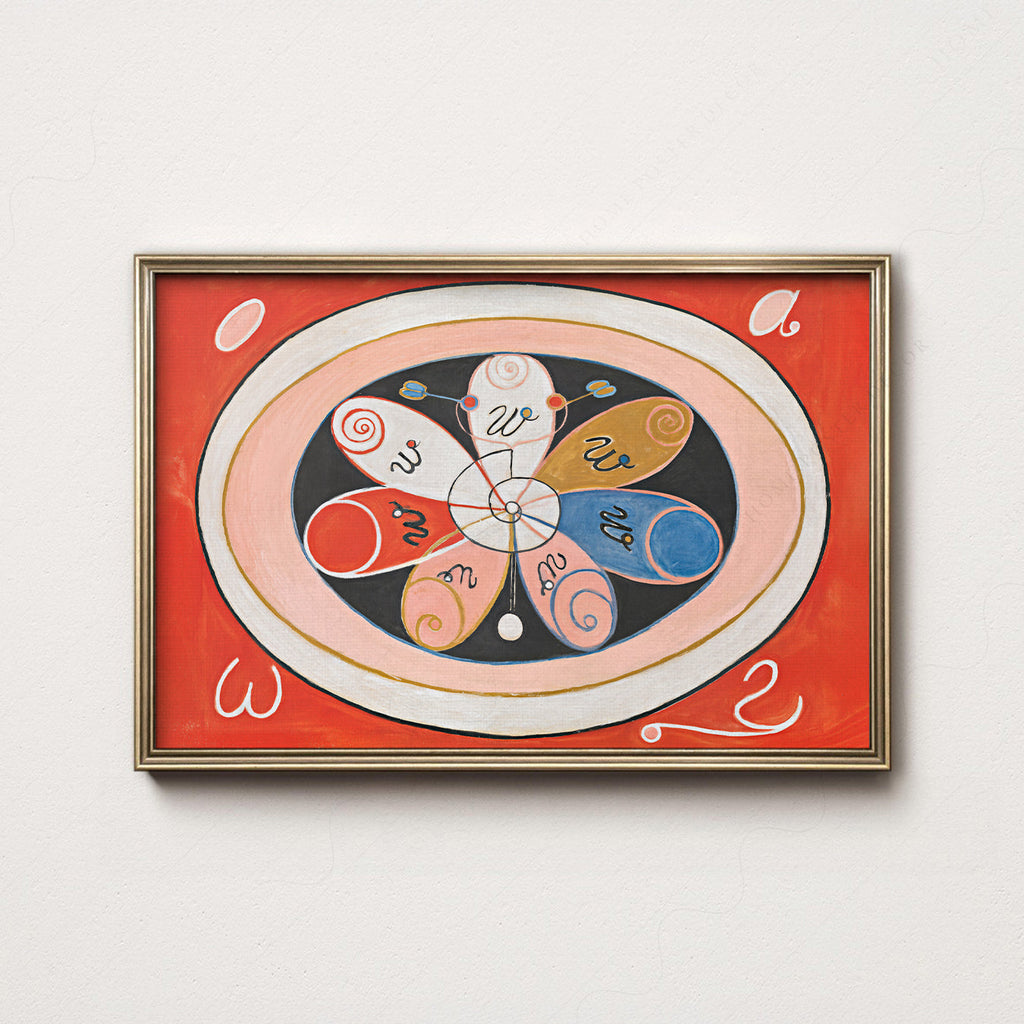Hilma af Klint Evolution No. 15 Art Print – Abstract Spiritual Wall Art