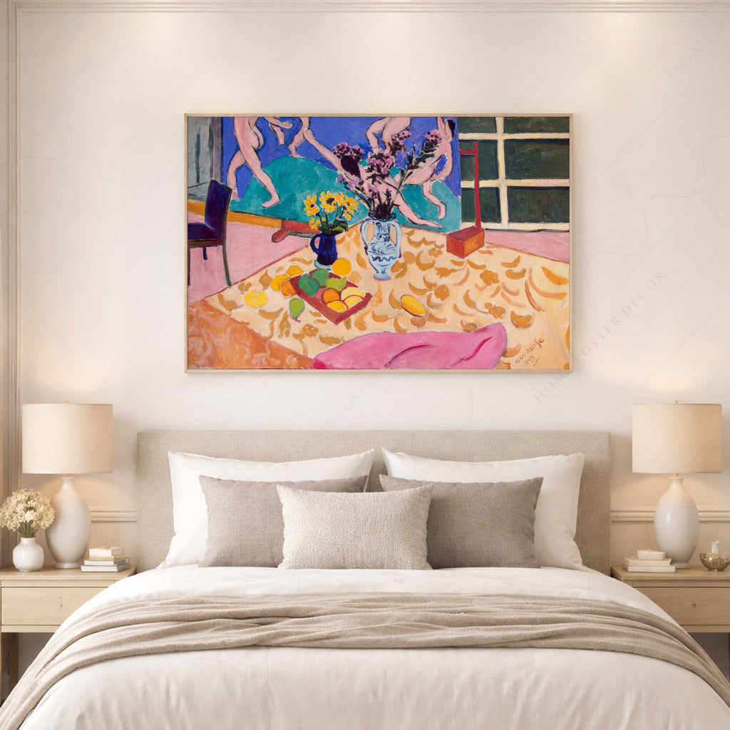 Henri Matisse Nature morte avec La Danse – Imprimé artistique, décor mural musée