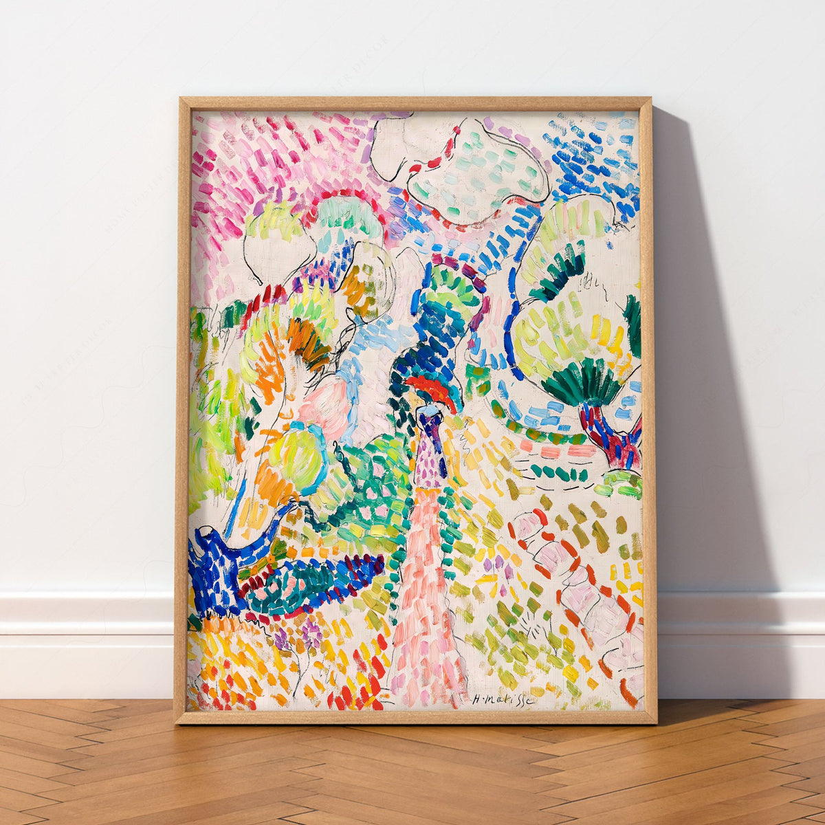 Henri Matisse Oliviers à Collioure Reproduction d'Art – Affiche d'Art Murale de Musée