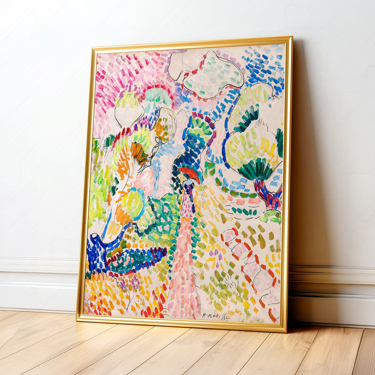Henri Matisse Oliviers à Collioure Reproduction d'Art – Affiche d'Art Murale de Musée
