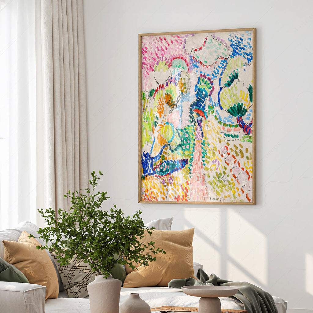 Henri Matisse Oliviers à Collioure Reproduction d'Art – Affiche d'Art Murale de Musée