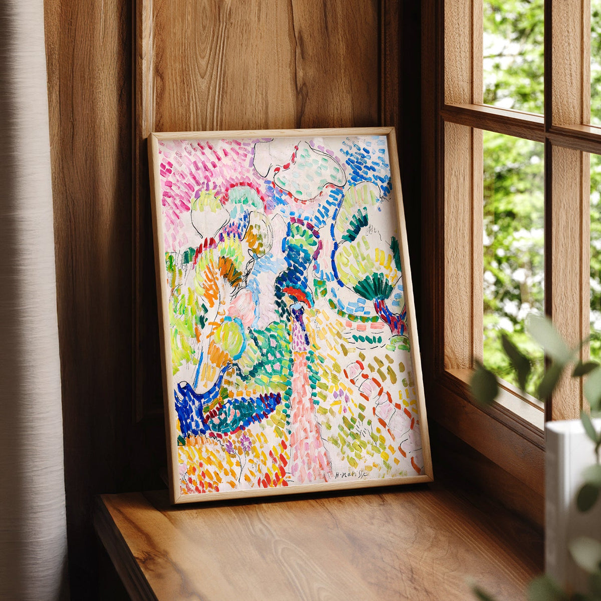 Henri Matisse Oliviers à Collioure Reproduction d'Art – Affiche d'Art Murale de Musée