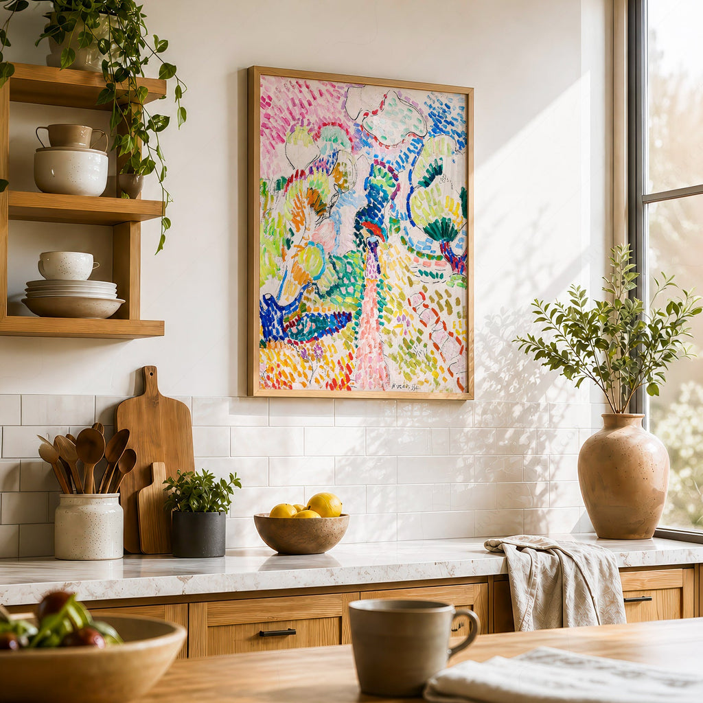Henri Matisse Oliviers à Collioure Reproduction d'Art – Affiche d'Art Murale de Musée