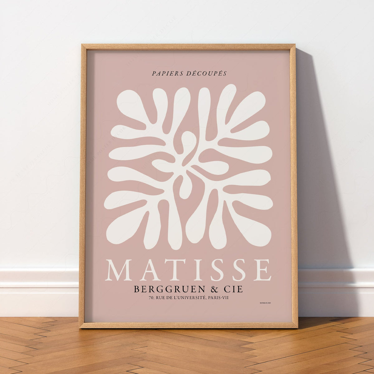 Henri Matisse Papiers Découpés Exhibition Poster – Modern Wall Art Print