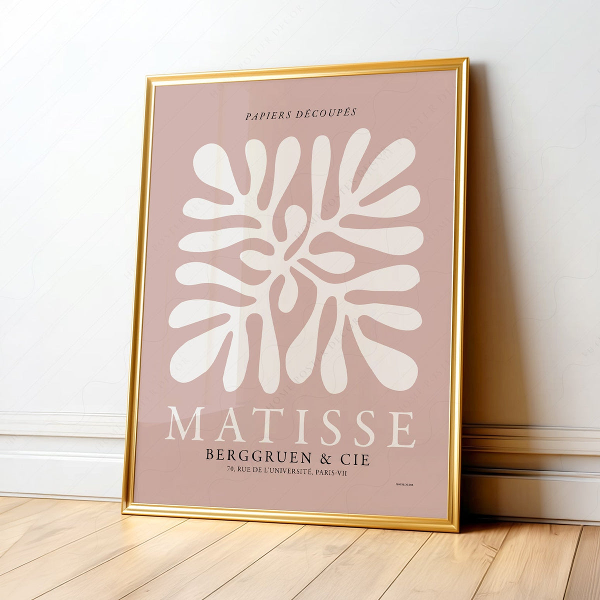 Henri Matisse Papiers Découpés Exhibition Poster – Modern Wall Art Print