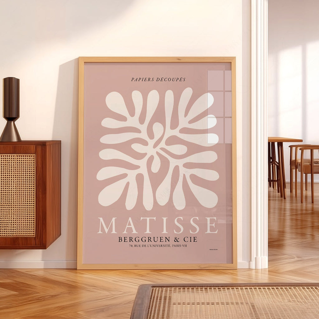 Henri Matisse Papiers Découpés Exhibition Poster – Modern Wall Art Print