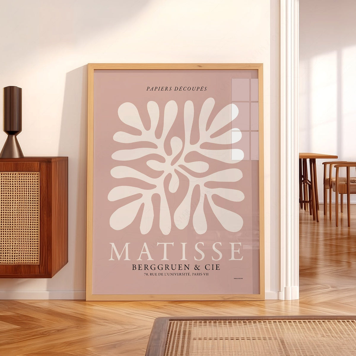 Henri Matisse Papiers Découpés Exhibition Poster – Modern Wall Art Print