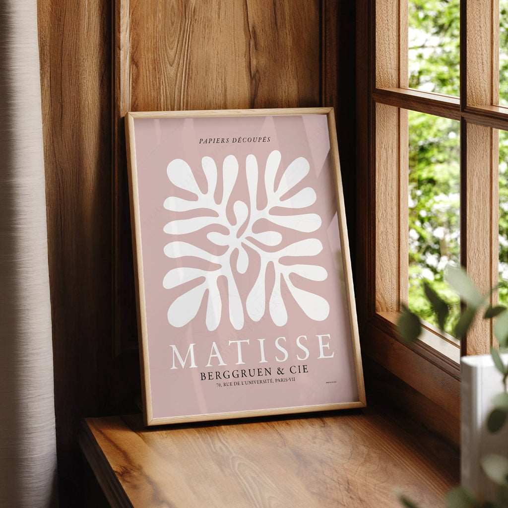 Henri Matisse Papiers Découpés Exhibition Poster – Modern Wall Art Print