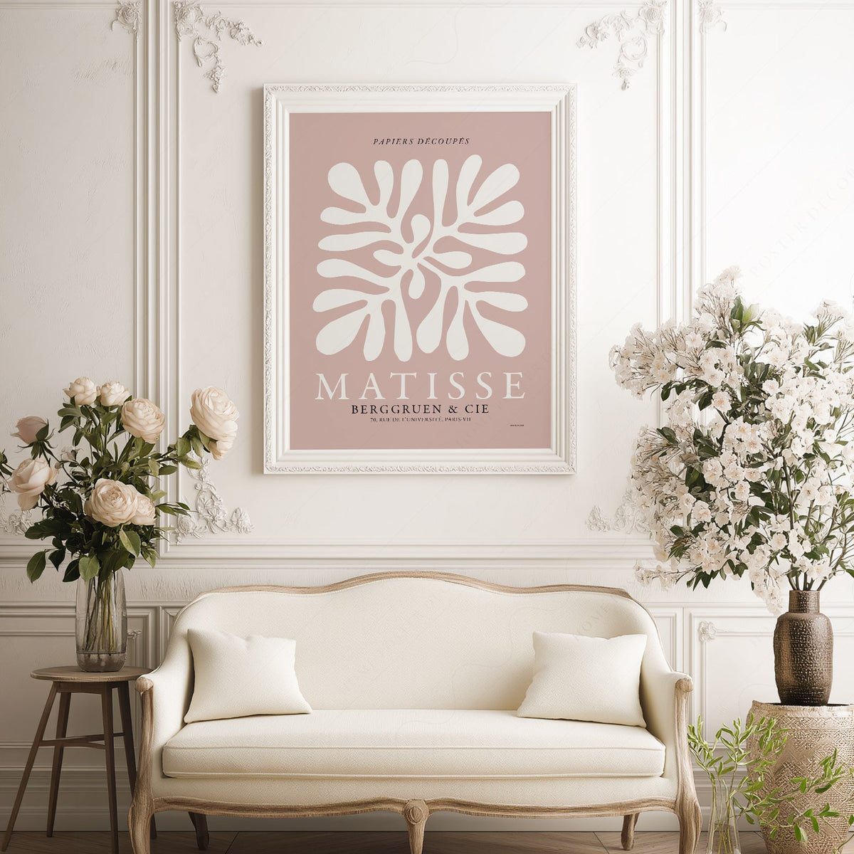 Henri Matisse Papiers Découpés Exhibition Poster – Modern Wall Art Print