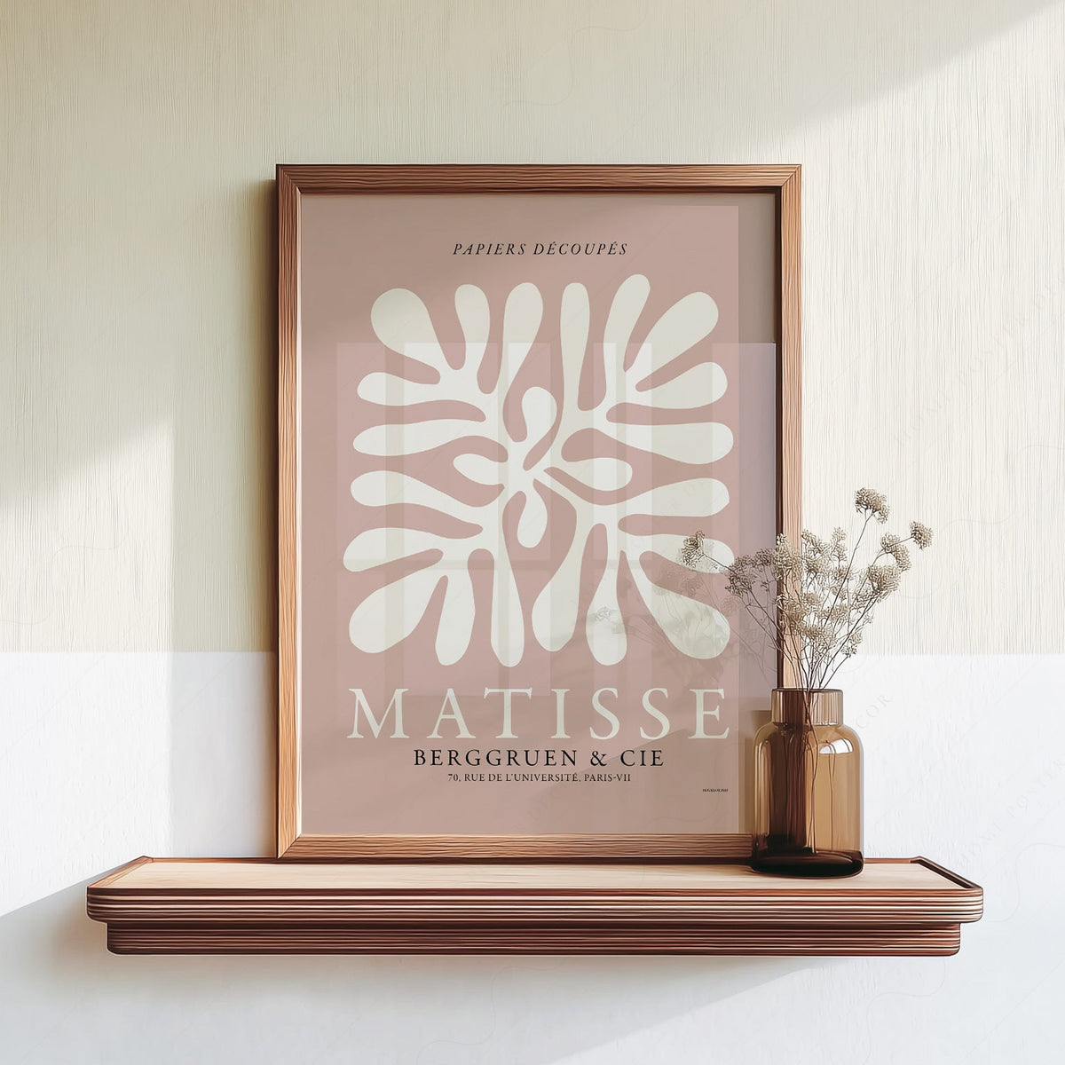 Henri Matisse Papiers Découpés Exhibition Poster – Modern Wall Art Print