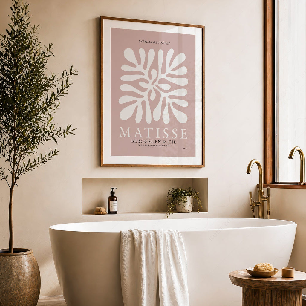 Henri Matisse Papiers Découpés Exhibition Poster – Modern Wall Art Print