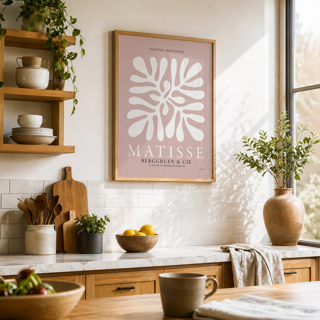Henri Matisse Papiers Découpés Exhibition Poster – Modern Wall Art Print