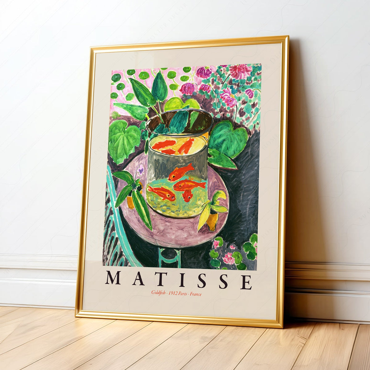 Henri Matisse Goldfish Art Print – Museum Wall Art Poster Decor