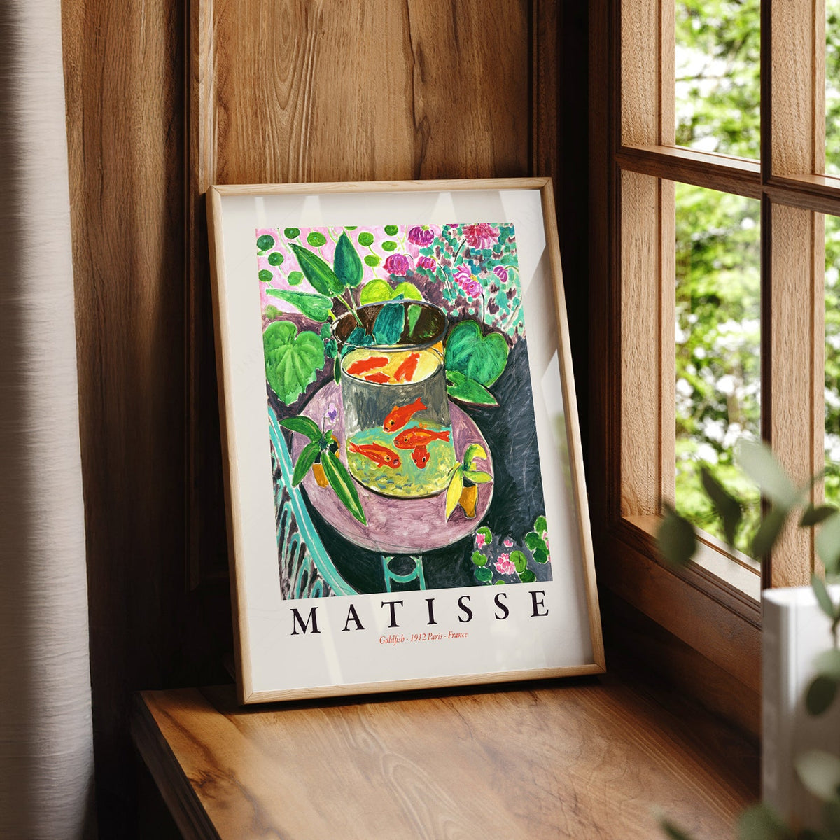 Henri Matisse Goldfish Art Print – Museum Wall Art Poster Decor