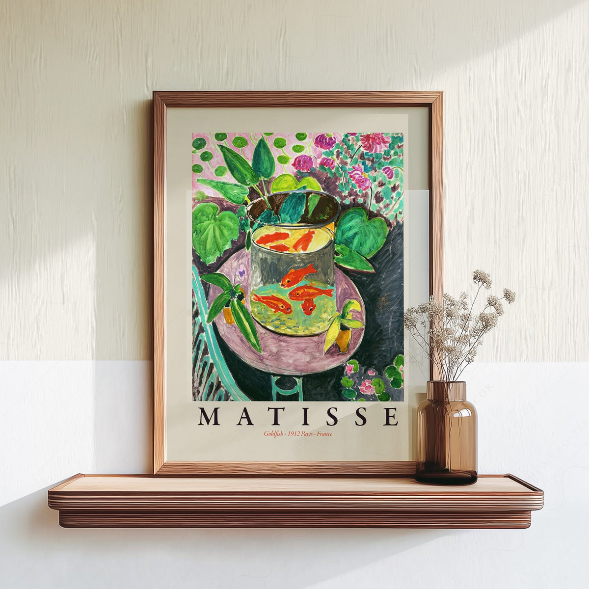 Henri Matisse Goldfish Art Print – Museum Wall Art Poster Decor